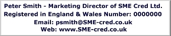 full credibility - own website and email address, and a registered company